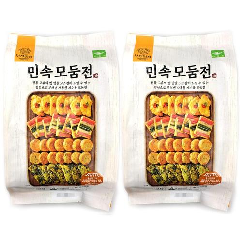 코스트코 코리아 [코스트코] 사옹원 민속 모둠전 2204g(1102g x 2개) 모듬전 고기완자 오미산적 동태전 깻잎전