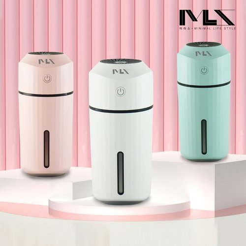 미라스 미니 휴대용 차량용 가습기 MR-200UH 화이트_A