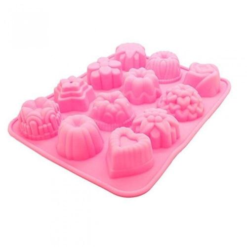 초콜릿비누 꽃모양 실리콘 몰드 석고 방향제 양갱 수제 캔들 WFL5A5D