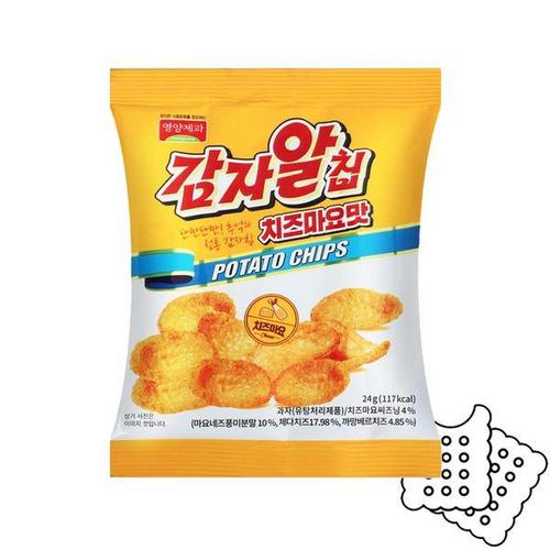 [베스트쇼핑]감자알칩 치즈마요 24g, 40개