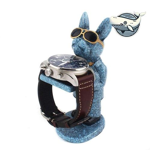 [주식회사 금수저몰]포춘독 귀여운 강아지 시계 및 안경 거치대 WFHFJEI