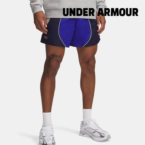 [언더아머][세일] 언더아머 반바지// 1390239-400// 남성 UA 아이콘 컬러블록 발 리 쇼츠