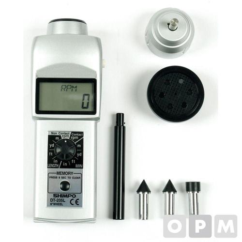 회전계 디지털 겸용(LCD표시) SHIMPO/DT-205LR (WA7B060)