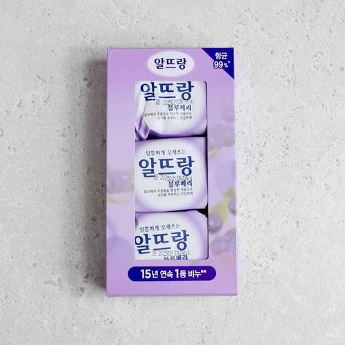 [셀럽하우스]알뜨랑 VQIGFDFX 비누 보라 3입