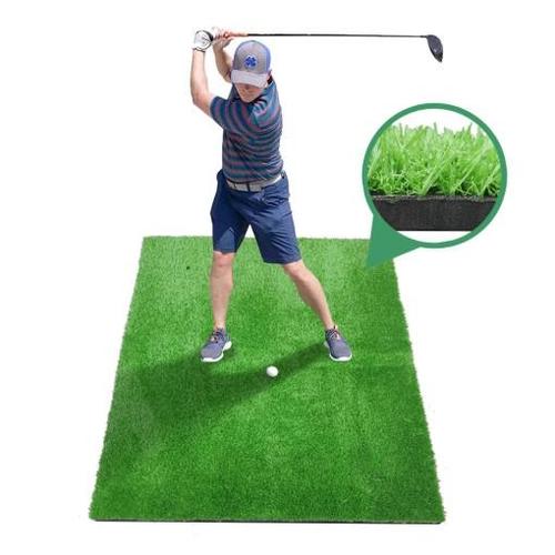 [중고] 대형 골프 연습매트 1.5m (인조잔디,긴잔디)