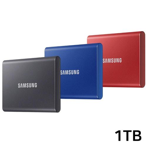오너클랜 삼성전자 외장SSD 포터블 SSD T7 USB 3.2 Gen 2 (1TB) (랜덤1개) WFKPGB7