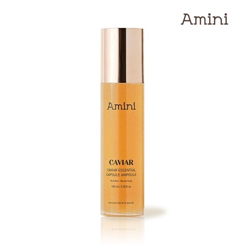 아미니 캐비어 미백 광채 캡슐 앰플 100ml (대용량)