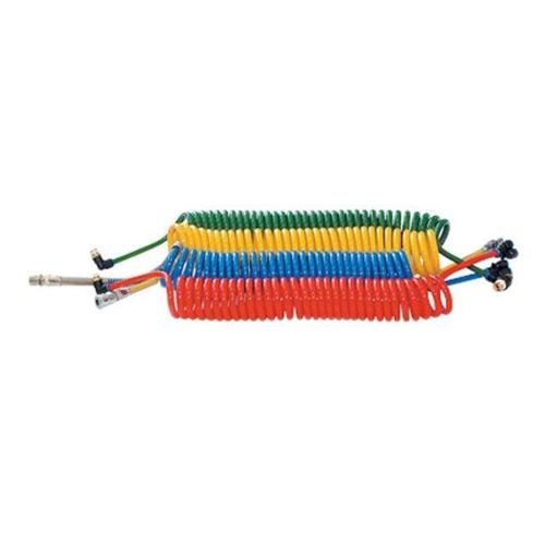 코일호스(카플러포함-황) 10X6.5X7.5(B급) JS-1067C (WAB6DF7)