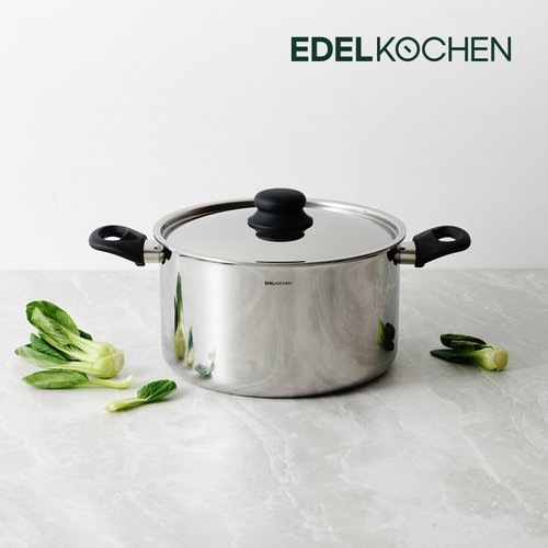 (주)티와이에스 [에델코첸] 통3중 얼티밋 곰솥냄비 24cm (미러)