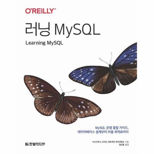 보리보리 [웅진북센]러닝 MySQL ： MySQL 운영 종합 가이드, 데이터베이스 설계부터 비용 최적화까지
