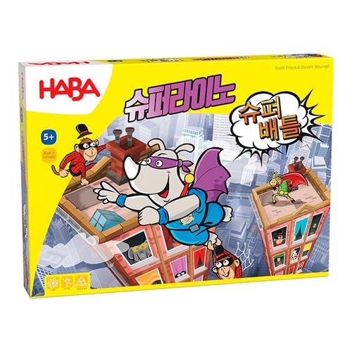 [하바]슈퍼 라이노 슈퍼배틀 보드게임_한글화 버전