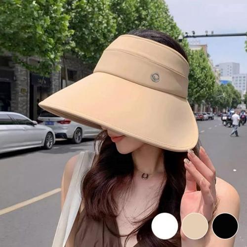셀러허브 [BZI43185_51IE]여성 여름첫 햇빛 보호 빅와이드챙 썬캡