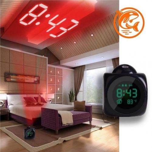 디지털 방안 알람시계 스마트빔시계 스마트 벽에 (3magy)