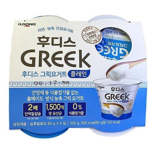 [에이알비티][일동] 후디스 그릭요거트 플레인 80g X 4개입 m40518 (30461971)