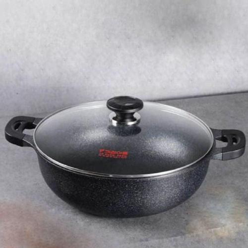 에이치플러스몰 키친아트 곰솥 냄비 인덕션 코팅 찜솥 양수 냄비 32cm WFC0C70