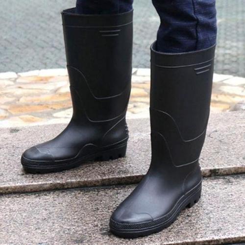 [라일리] Rly 고무 남성 데일리 소재 낚씨 작업 롱 레인 부츠 신발