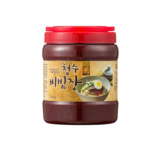 (주)청수아 청수 다용도 비빔장 2kg x6개 한박스