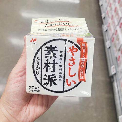 셀러허브 니치후리 소재파 후리가케 4가지맛 2g x 20개 800640