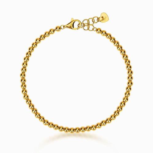 갤러리아_순금 러블리 골드 볼 팔찌 24K 4.98g