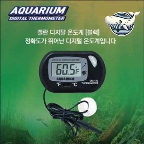 정밀 수조 디지털온도계 수조용 블랙 모니터링 (WFH80F8)