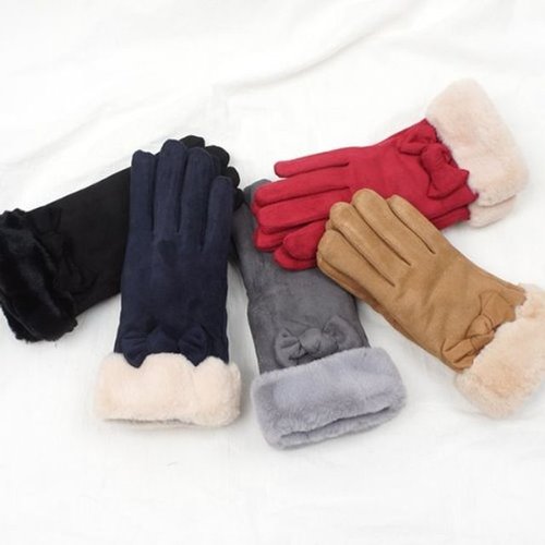 5컬러 스웨이드 장갑W5112리본 (W95CBA1)