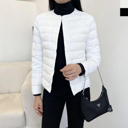 [오너클랜]인기상품 여자용 초경량 라운드넥 패딩 점퍼 가벼운 겨울 아우터 [WFLHIDT_260208]