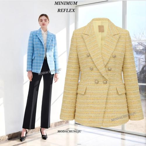 [미니멈]MD 울 트위드 자켓  MD MZAAWJ1130_CJ