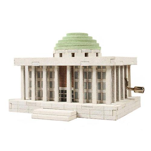 에이치플러스몰 JMds 영공방 오르골만들기 DIY 수동 오르골 국회 의사당 (YM86217) WFKIXMY