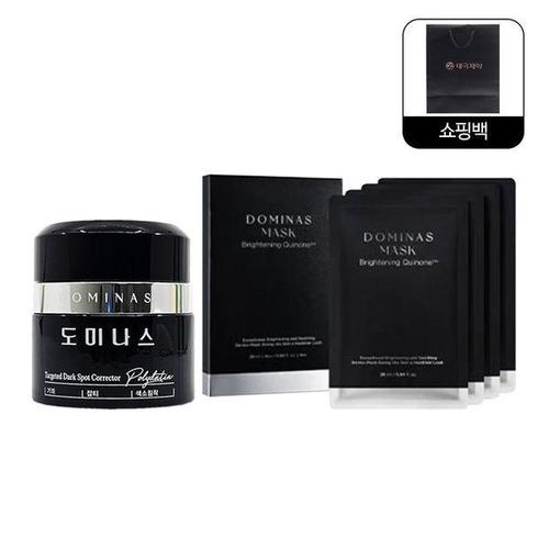 하프클럽 [도미나스]TG  크림 태극제약 도미나 5.0 50g+마스크팩 4매+쇼핑백