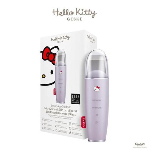 게스케 헬로 키티 마이크로커런트 블랙헤드 리무버 퍼플 9 in 1