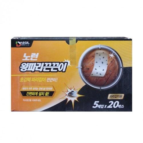 오너클랜 파리 유인 끈끈이 파리퇴치 트랩 벌레포획 파리지킴이 유인제 WFL7VQI