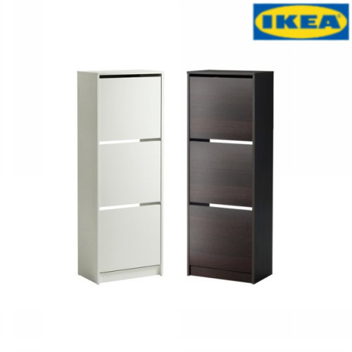 이케아 BISSA 3단 폴딩 신발장/정리/수납/현관/이케아/IKEA/슈즈보관대/가원(BISSA)