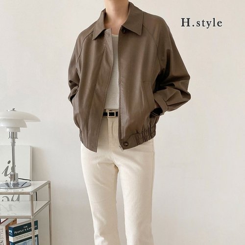 H스타일(OT)21-152레자블루종/가을/자켓/JK/점퍼/JP/코트/야상/사파리