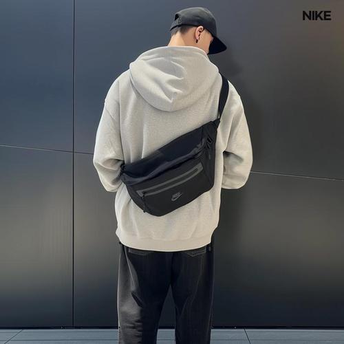 [나이키]나이키 테크 힙팩 프리미엄 힙색 웨이스트백 슬링백 여행 도난방지 가방 DN2556-010