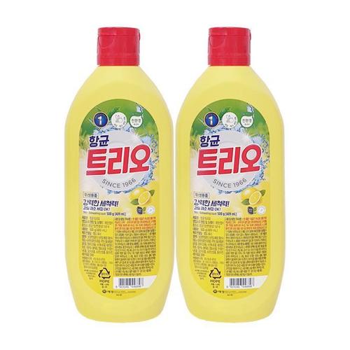 셀러허브 애경 트리오 주방세제 500g x2