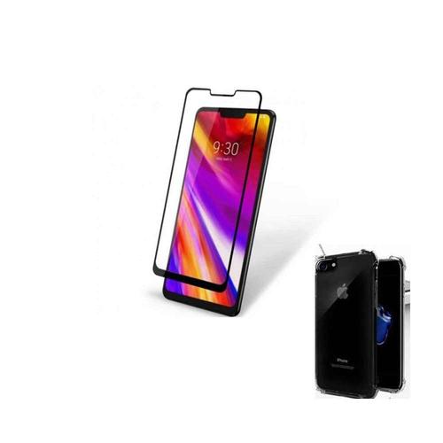 LG V50 곡면풀커버 강화유리+방탄캡슐SET (W3DFB22)