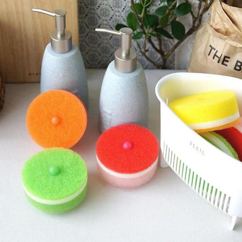 주방 필수템 자취방 가정집 잘 마르는 수세미 세트 W5E855B