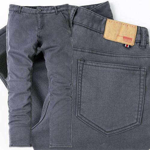 [비브레이커스]남성 기모바지 테이퍼드 치노팬츠 겨울 스판 BB771 그레이