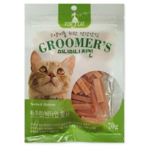 그루머스 미니미니 치킨 70g 고양이 간식 WC70330