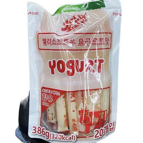 셀러허브 젤리 스트로우 요구르트 맛 386g x 2개 a76141