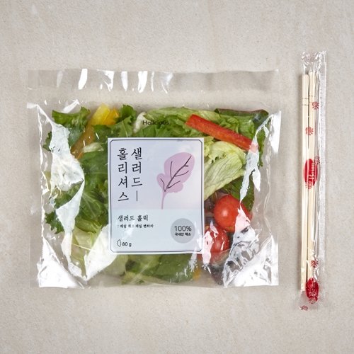 홀리셔스 간편 파우치 샐러드 7팩