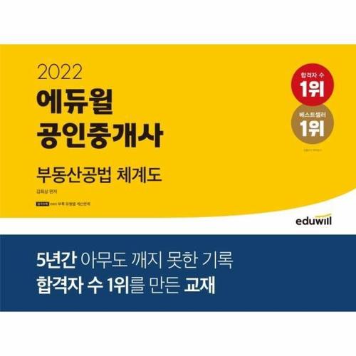 보리보리 [웅진북센]2022 에듀윌 공인중개사 부동산공법 체계도