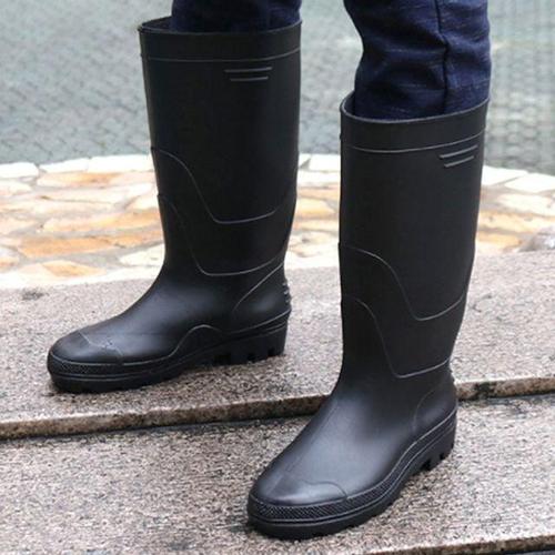 장화 남성 데일리 고무 소재 낚씨 작업 롱 레인 부츠 남성신발 HW796BD4