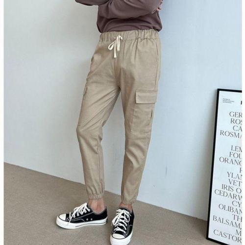 기타제조사 [셀럽하우스]밴딩 GVRW3045 남성 추천 조거 팬츠  3컬러 1P 포켓 카고