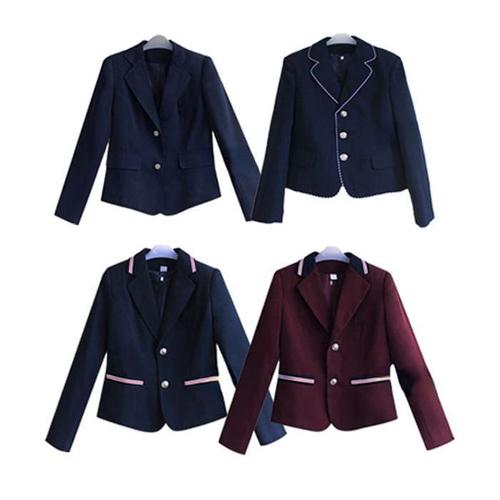 [JHP9SOQ4_51IB]4버튼 여자 중학교교복 그레이 여자교복