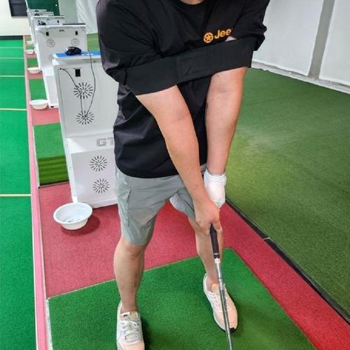 [주식회사 브이와이][JHQQP702_4A]골프 자세 고정 골프스윙연습 팔 (23033919A)