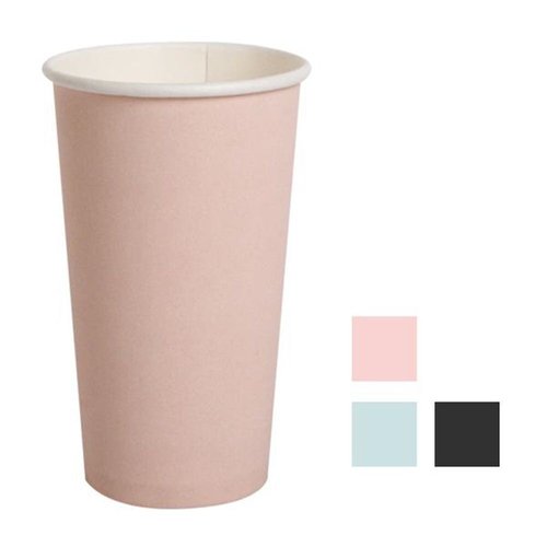 종이컵1000개 커피컵 일회용종이컵 컬러종이컵 16 (W71748E)
