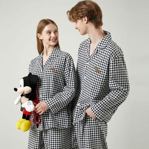 [알콩단잠]미키마우스 디즈니 국내생산 센스있는 결혼선물 커플잠옷 홈웨어 파자마