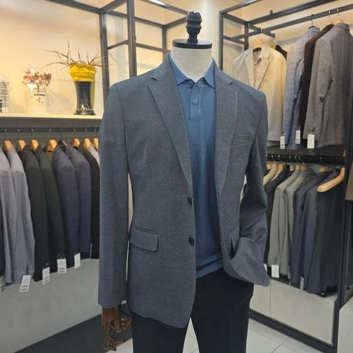 [트레몰로]봄여름용 마혼방 폴리서커 스판 자켓 NFU5S55C43104