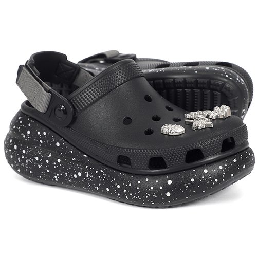 [정품] 크록스 크러쉬 엠벨리쉬드 클로그 여성 지비츠 포함 (210685-001)